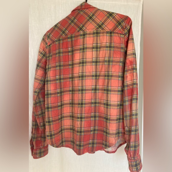 Obey flannel button up shirt XS - Picture 7 of 9